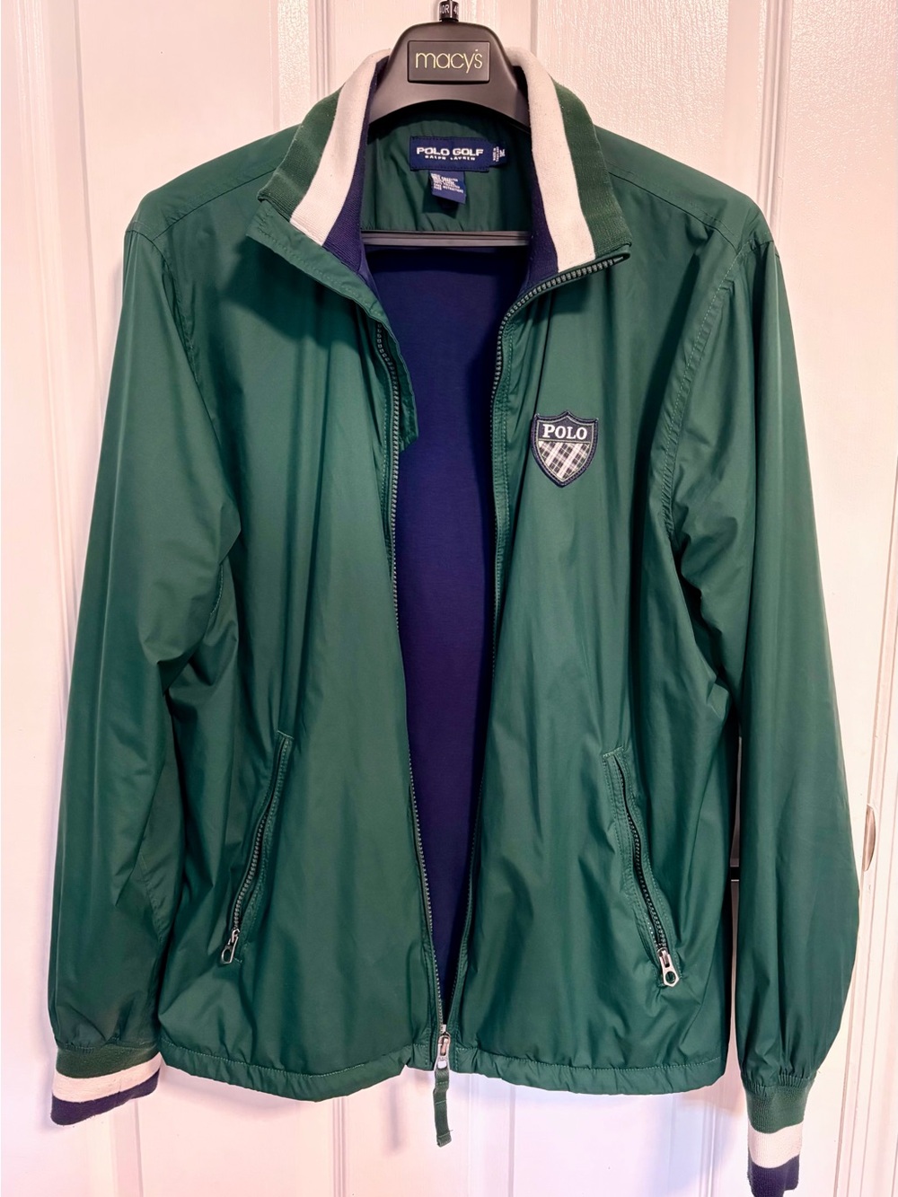 Polo Ralph Lauren Men's Medium Golf Windbreaker Jacket